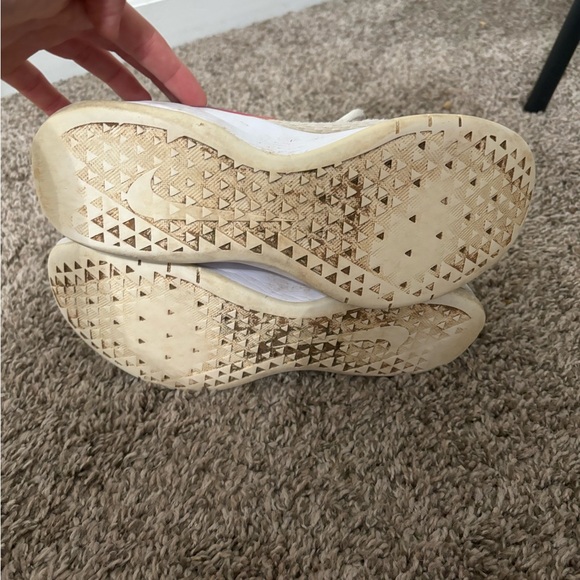 Nike Air White,Pink&Blue Size 7.5 - Picture 5 of 6